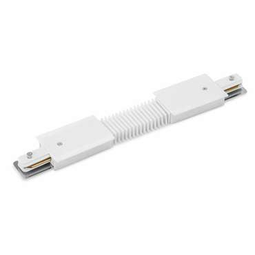 Коннектор для шинопровода Track accessories белого цвета