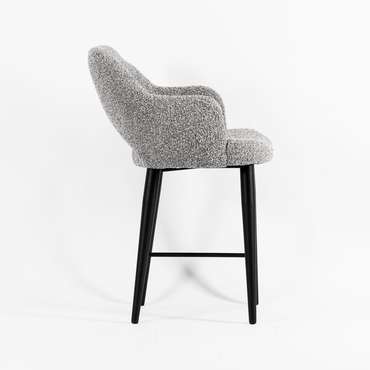 Полубарный стул Мартин серого цвета