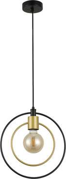 Подвесной светильник Escada Interval 1162/1S 1x40Вт E27, металл, черный/золото