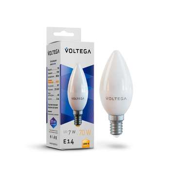 Лампочка Voltega 7230 Candle 7W Simple