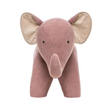 Пуф Elephant розового цвета