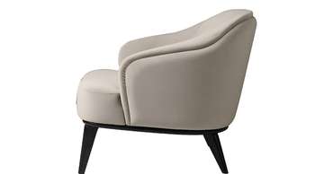 Кресло Bend серого цвета