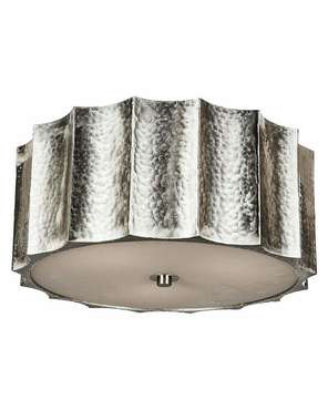 Потолочный светильник Киро Silver серебряного цвета