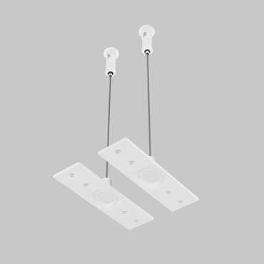 Комплектующие для накладной трековой системы Technical TRA034SW-2W Accessories for tracks Exility Магнитная трековая система 23мм EXILITY