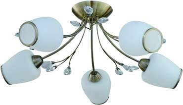 Потолочная люстра IDLamp Elda  Oldbronze