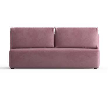 Диван-кровать из велюра Daimond бордового цвета