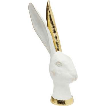 Статуэтка Bunny бело-золотого цвета