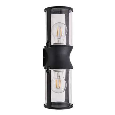 Уличный настенный светильник Arte Lamp MINCHIR A8306AL-2BK