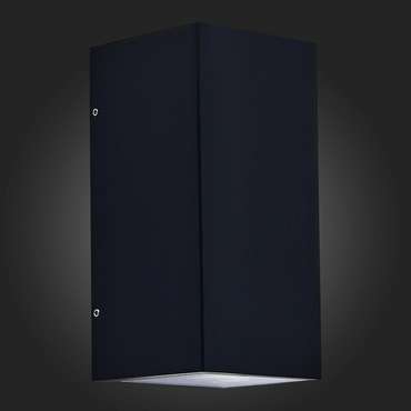 Светильник уличный настенный ST-Luce Черный GU10 2*35W CIPRIA