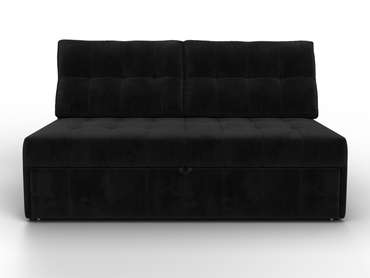 Диван-кровать Лига-107 S черного цвета