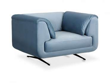 Кресло Marsala серо-голубого цвета
