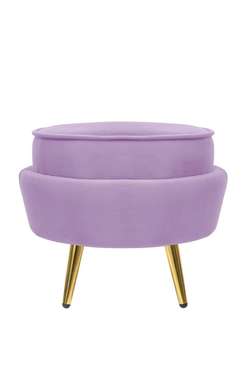 Пуф Pearl Adorn сиреневого цвета