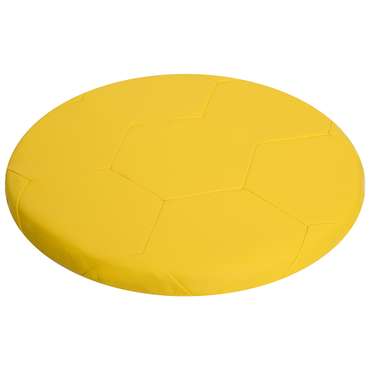 Подушка-сидушка желтого цвета