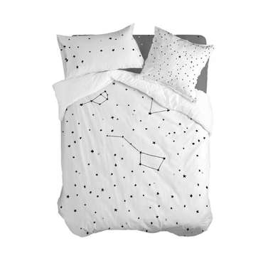 Пододеяльник Blanc Constellation 220x240 белого цвета