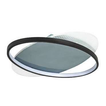 Потолочный светильник L1025-500 BK (металл, цвет черный)