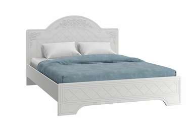 Кровать Соня Премиум 160x200 белого цвета
