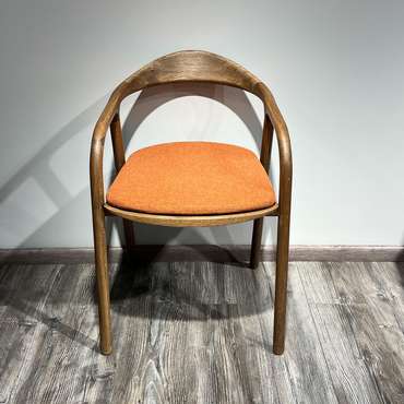 Подушка к стулу Лугано кирпичного цвета