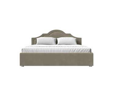 Кровать Афина 180х200 бежевого цвета с подъемным механизмом