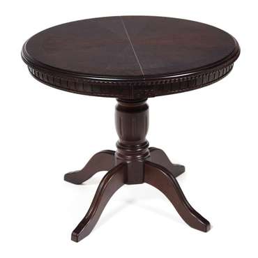Обеденный раздвижной стол Stefano темно-коричневого цвета