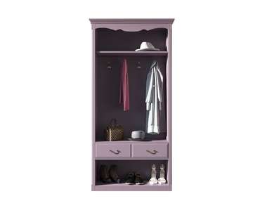 Шкаф-прихожая Leontina лилового цвета