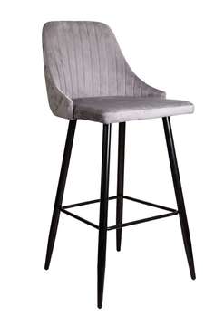 Барный стул Megan светло-серого цвета