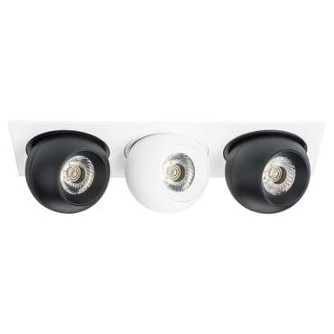 Светильник INTERO LED 9W*3 850LM*3 24G БЕЛЫЙ/ЧЕРНЫЙ 3000K (217536+217072+217062+217072)
