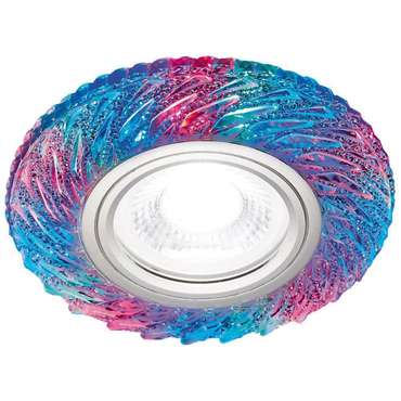 Точечный светильник LED S295 CH/RG (стекло, цвет прозрачный)