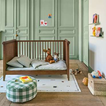 Ковер детский Nalya 120x170 белого цвета