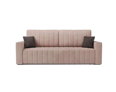Прямой диван-кровать Лондон бежевого цвета