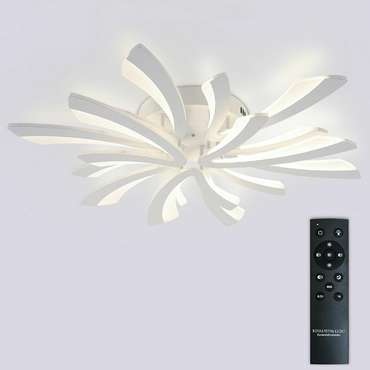 Потолочная люстра Vio LED LAMPS 81454 (акрил, цвет белый)
