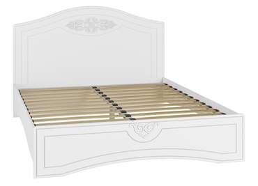 Кровать с основанием Ассоль 160х200 белого цвета