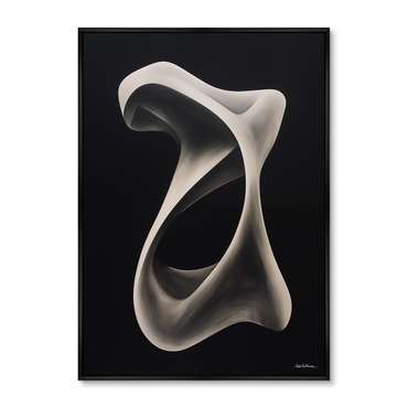 Репродукция картины Streamlined shapes, No 1, 2024г.