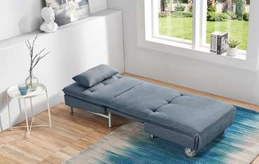 Кресло-кровать Vicky синего цвета