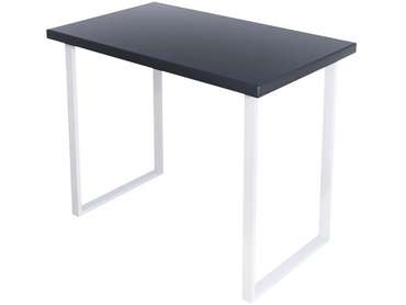 Обеденный стол Loft 90х60 серо-белого цвета