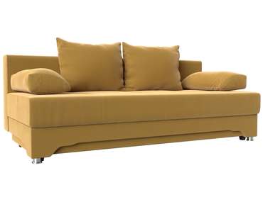 Диван-кровать Ник желтого цвета