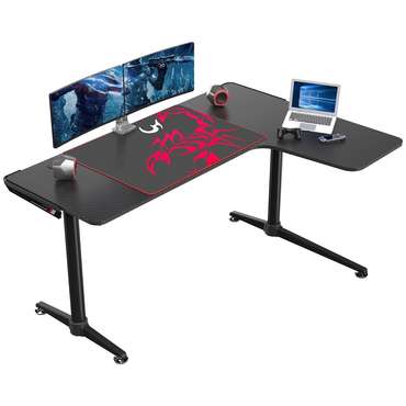 Стол для компьютера Eureka черного цвета