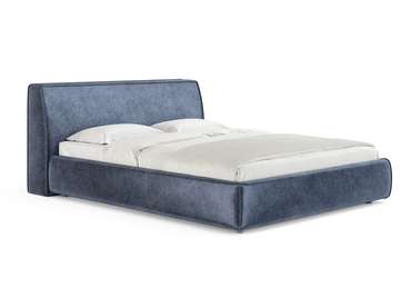 Кровать Altea 160х200 темно-синего цвета без основания и подъемного механизма