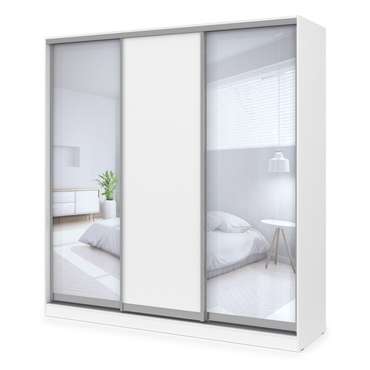 Шкаф-купе Comfort 21.8 белого цвета