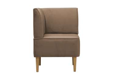 Кресло Лагуна коричневого цвета