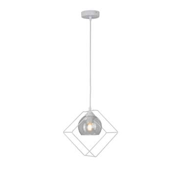 Подвесной светильник V4736-0/1S (металл, цвет белый)