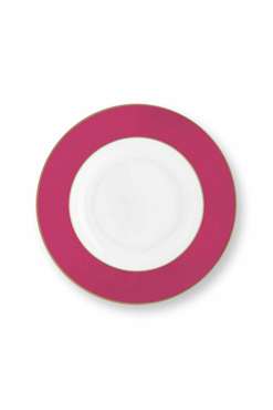 Набор из 2-х глубоких тарелок Chique Gold-Pink, D23,5 см