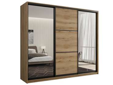 Шкаф-купе Кааппи-3 240 М цвета Эвок прибрежный 