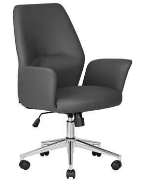 Офисное кресло для руководителей Samuel серого цвета
