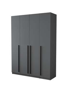 Шкаф София 160 темно-серого цвета
