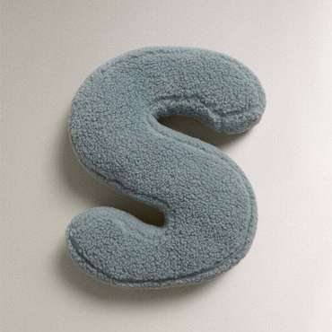 Детская подушка Letter s