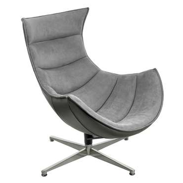 Кресло Lobster Chair серого цвета
