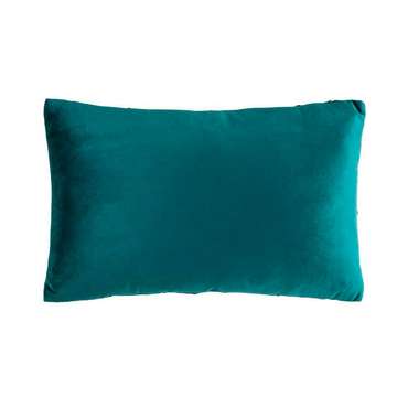 Декоративная подушка Shoura 30х50 синего цвета