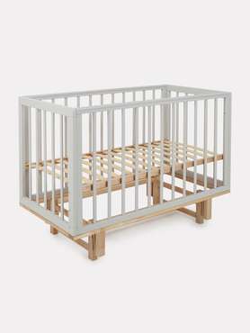 Кровать детская Lilla 60х120 светло-бежевого цвета продольный маятник