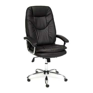 Офисное кресло Softy Lux черного цвета