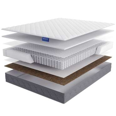 Матрас Opera 90x200 серо-белого цвета